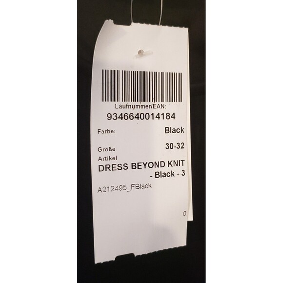 NWT - Dress Beyond Knit - Long Sleeve Shift Dress with Ruffle Size 30/32 - Picture 5 of 6